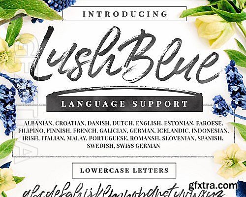 CM - LushBlue LOGO KIT + Font Swashes! 1874672