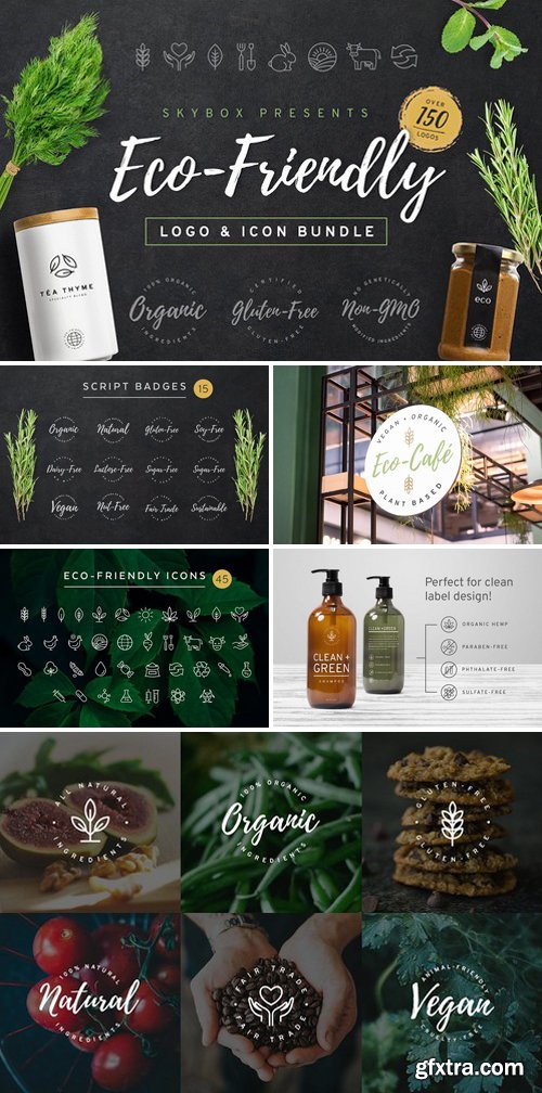 CM - Eco-Friendly Logo & Icon Bundle 1975736