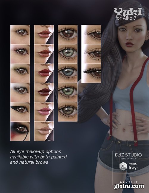 Yuki Bundle - Character, Clothing and Outfit for Genesis 3 Female(s)