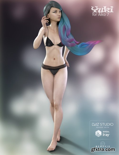 Yuki Bundle - Character, Clothing and Outfit for Genesis 3 Female(s)