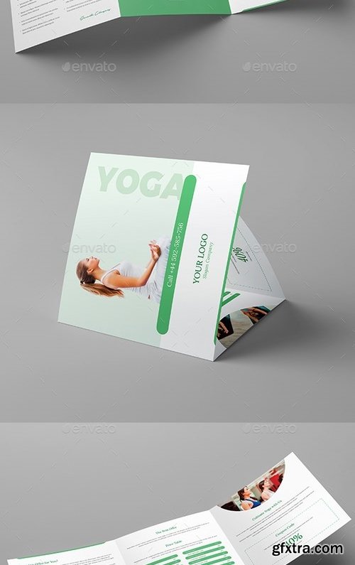 GraphicRiver - Brochure – Yoga Tri-Fold Square 20957842