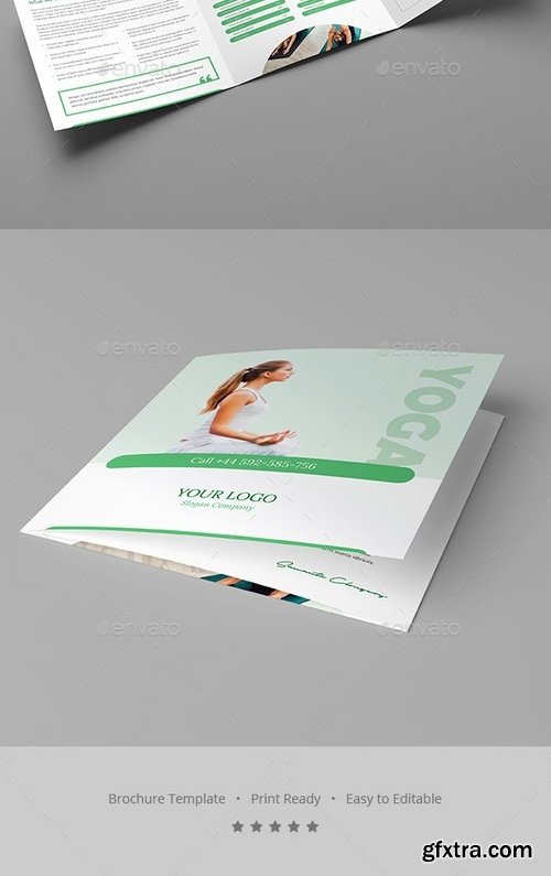 GraphicRiver - Brochure – Yoga Tri-Fold Square 20957842