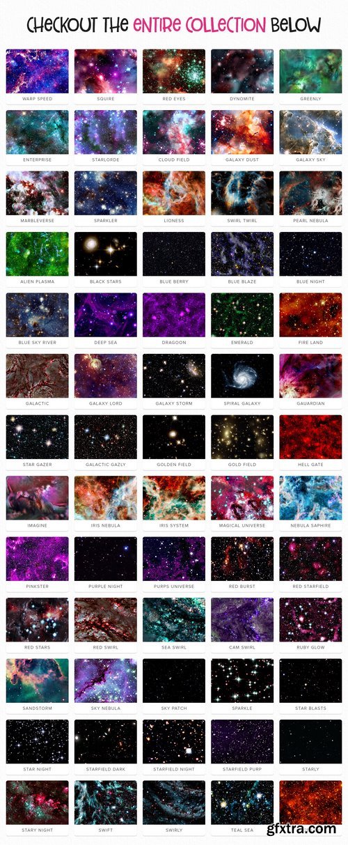 CM - Nebula Space Design Kit - 60 Styles 859162