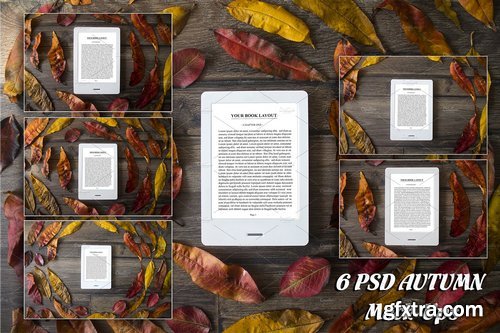 CM - E-Book Reader, 6 PSD Mock-Ups,BUNDLE 2022164