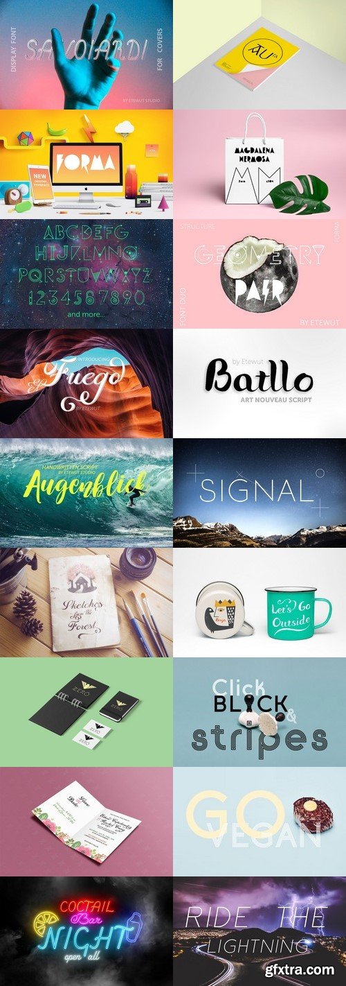 CM - 10 Favorite Fonts Bundle 1405468