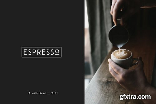 CreativeMarket Espresso - Minimal Display Font 2028290