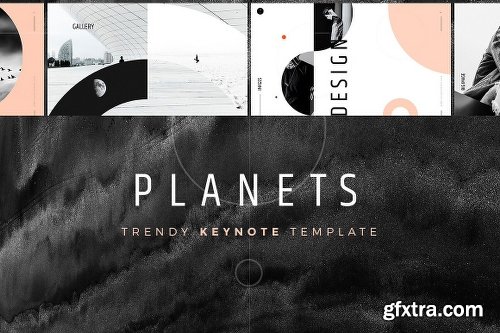 CreativeMarket PLANETS Keynote Template 2026900