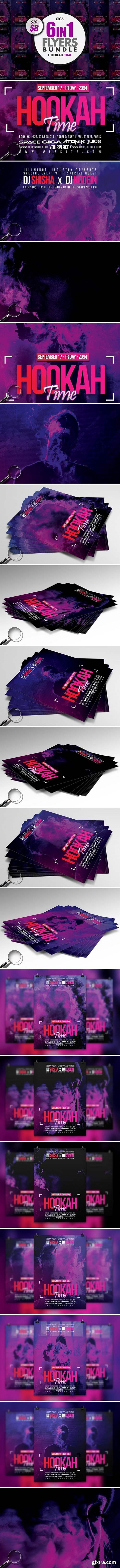 CM - Hookah Time | Shisha Flyer Template 2024185