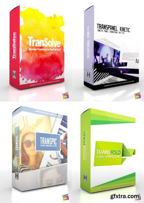 Pixel Film Studios - Transitions Pack Vol. 2 for Final Cut Pro X (macOS)