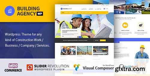 ThemeForest - Building Agency v1.3.3 - Construction WordPress Theme - 11368032