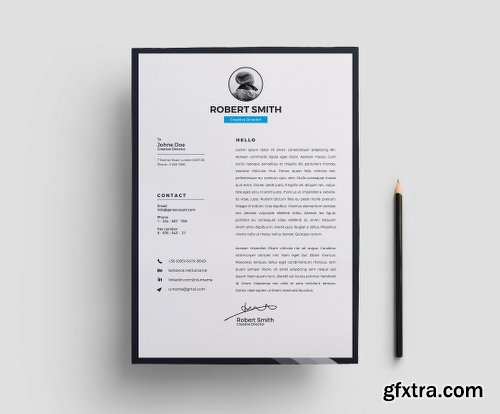 CreativeMarket Resume/CV 2043517