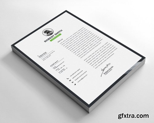 CreativeMarket Resume/CV 2043517