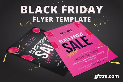 CreativeMarket Black Friday | Flyer Template 2043470