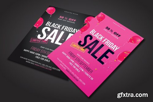 CreativeMarket Black Friday | Flyer Template 2043470