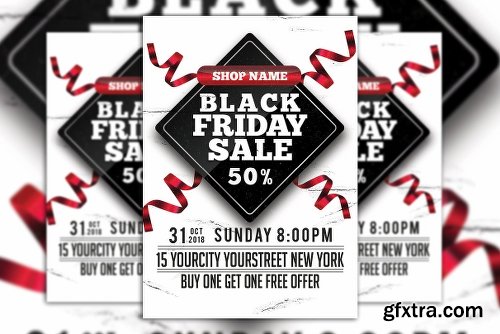 CreativeMarket Black Friday Sale flyers 2043298