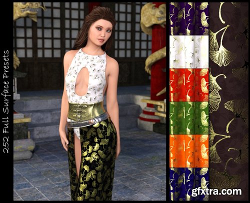 DG Iray Fabrics of Asia Shaders