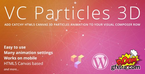 CodeCanyon - VC Particles 3D Background v1.1 - 14204456