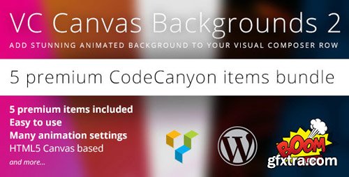 CodeCanyon - VC Canvas Backgrounds Bundle 2 (Update: 8 March 16) - 14231802