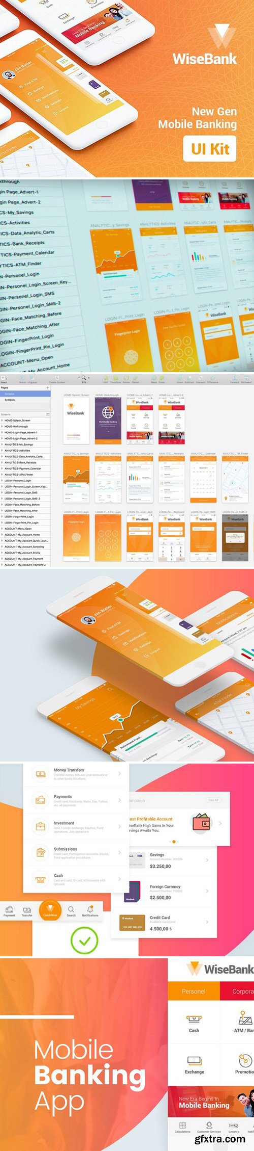 CM - WiseBank iOS UI Kit 1994451