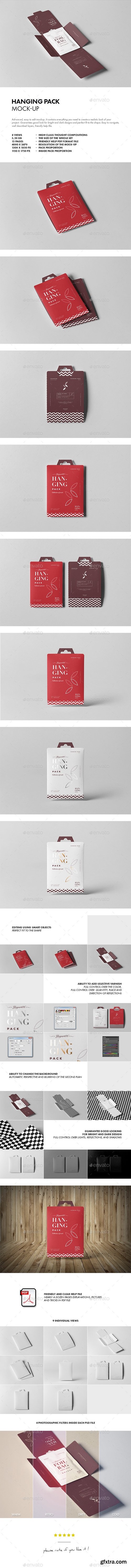 Graphicriver - Hanging Pack Mock-up 21022498