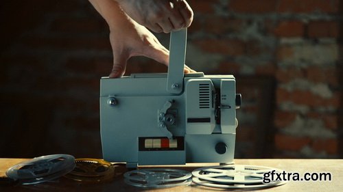 Videohive - Vintage Memories Film Projector - 17651574