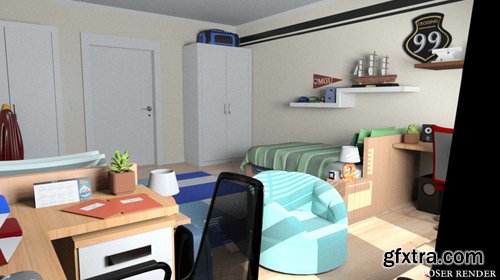 Boys Dorm Room