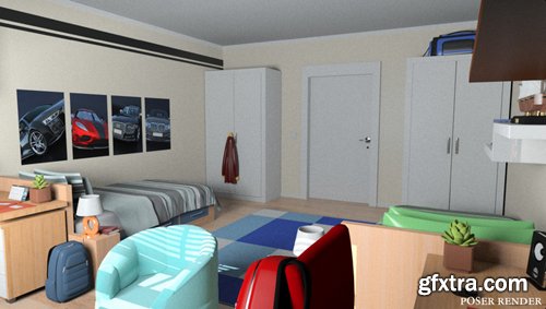 Boys Dorm Room