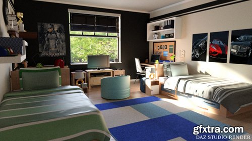 Boys Dorm Room