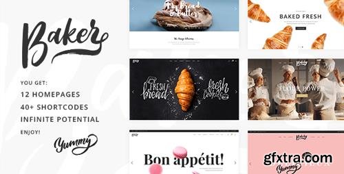 ThemeForest - Baker v1.2 -  A Fresh Theme for Bakeries, Cake Shops, and Pastry Stores - 19619774