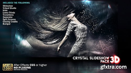 Videohive Crystal Slideshow Pack 3D 20854841