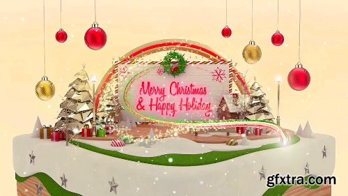 Videohive Christmas Card 20935617