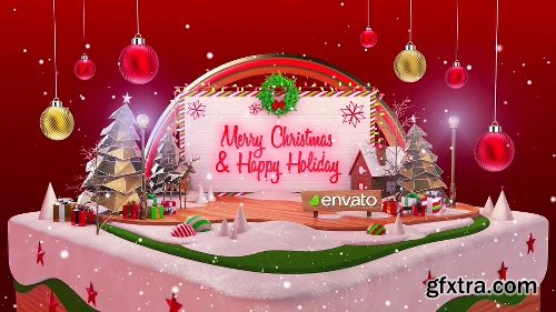 Videohive Christmas Card 20935617