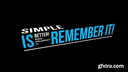 Videohive 3D Kinetic Typography Titles 20476937