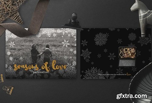 Design Your Own Holiday Cards in Photoshop (Seasons of Love)