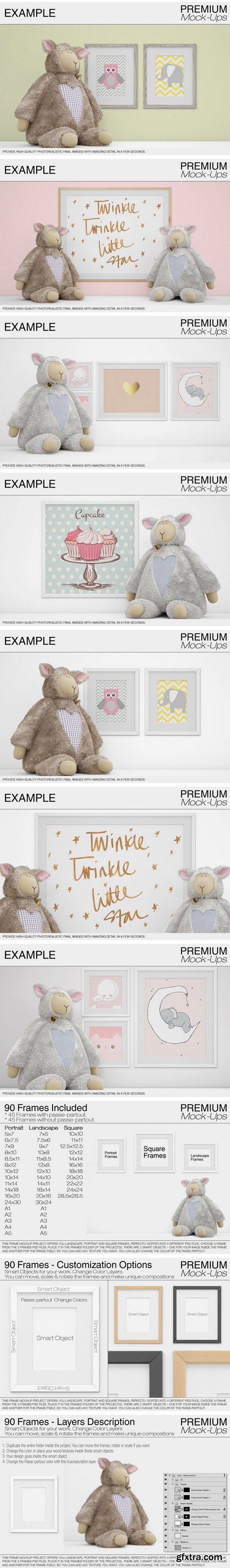 CM - Frame Mockups - Nursery Frames 1956805