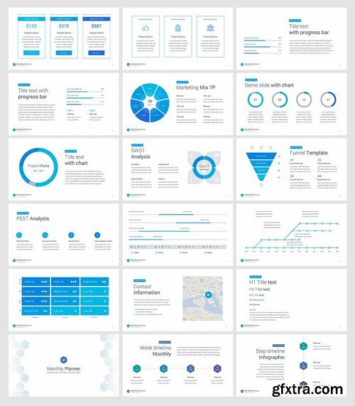 Monthly Planner Keynote Template