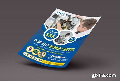 Computer Repair Flyer