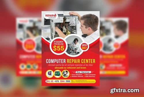 Computer Repair Flyer