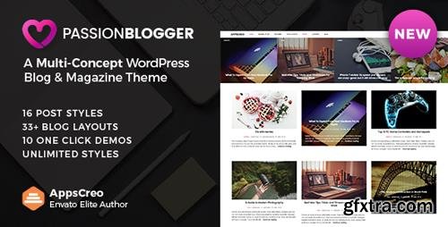 ThemeForest - Passion Blogger v1.3 - A Responsive WordPress Theme - 20106688
