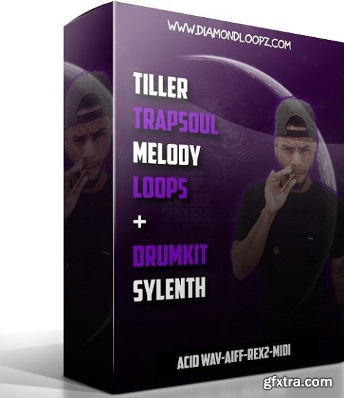 Diamond Loopz Trapsoul Melody Loops WAV MiDi REX AiFF LENNAR DiGiTAL SYLENTH1