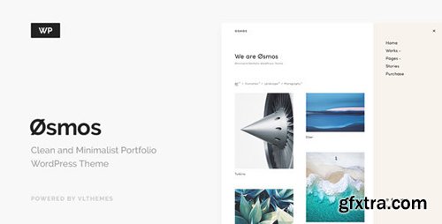 ThemeForest - Osmos v1.2 - Minimalist Portfolio WordPress Theme - 20262260