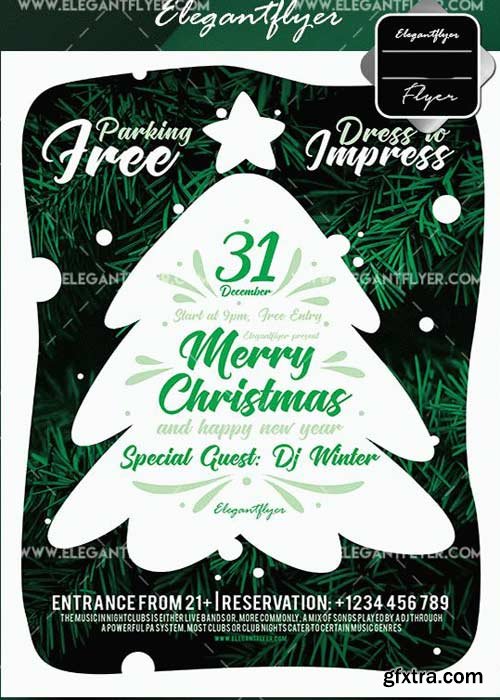 Merry Christmas V23 2017 Flyer Template