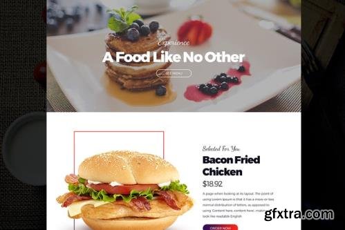 Restaurant Landing Page