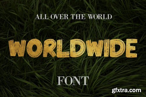 CreativeMarket Worldwide Font - 50% Off 2027537