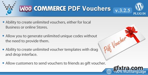 CodeCanyon - WooCommerce PDF Vouchers v3.2.5 - WordPress Plugin - 7392046