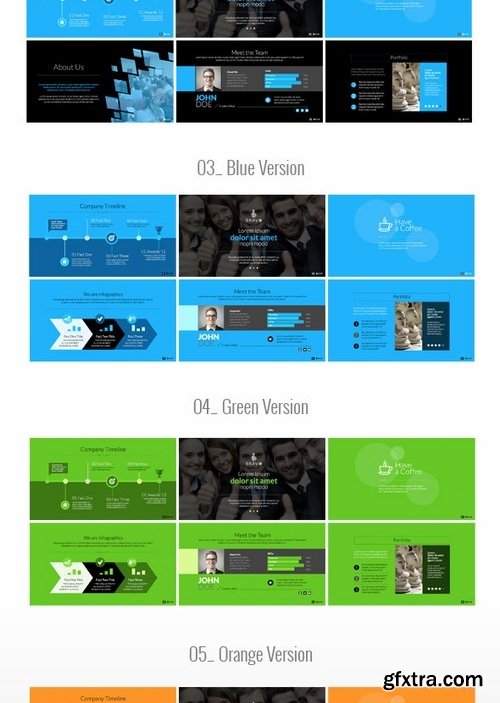 GraphicRiver - Powerpoint Collection - Bundle VI 7790036