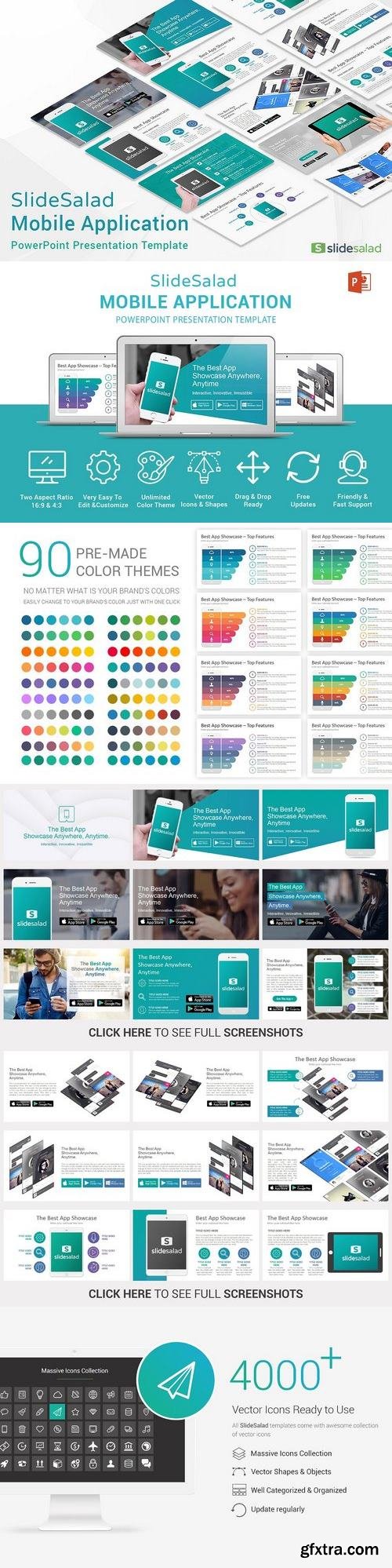 CM - Mobile Apps PowerPoint Template 1405247