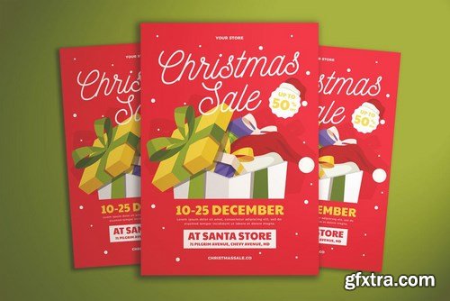 Christmas Sale Flyer Vol 02