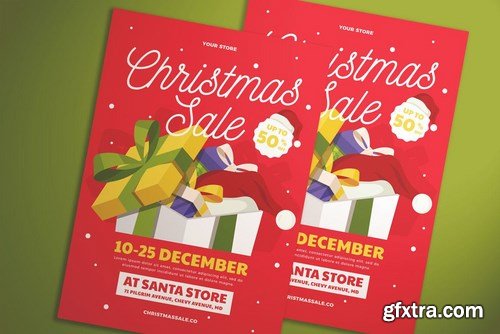 Christmas Sale Flyer Vol 02