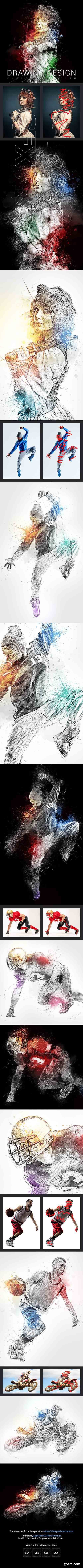 GraphicRiver - Drawing Design Photoshop Action 20986902